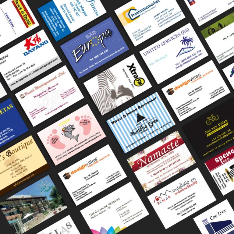 Marysan drukwerk visitekaartjes