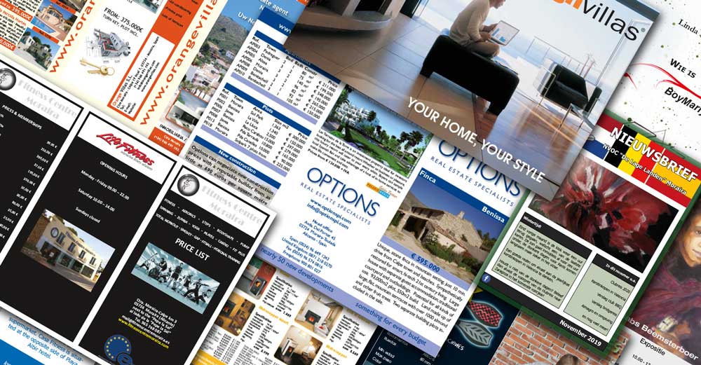 Marysan drukwerk flyers